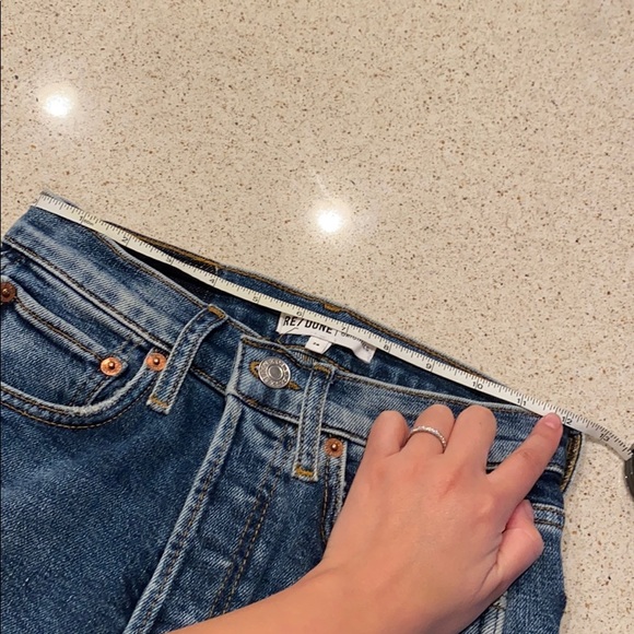 Re/Done Originals 50’s Cigarette Jeans sz 24 - Picture 13 of 16